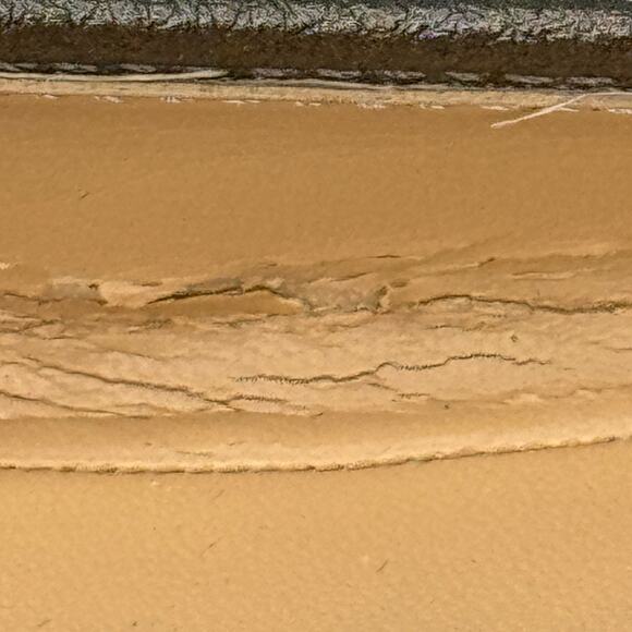 Liz Claiborne Shoes Womens 9.5 Gold Metallic Iris Ballet Flats Slip On Comfort - Picture 9 of 9